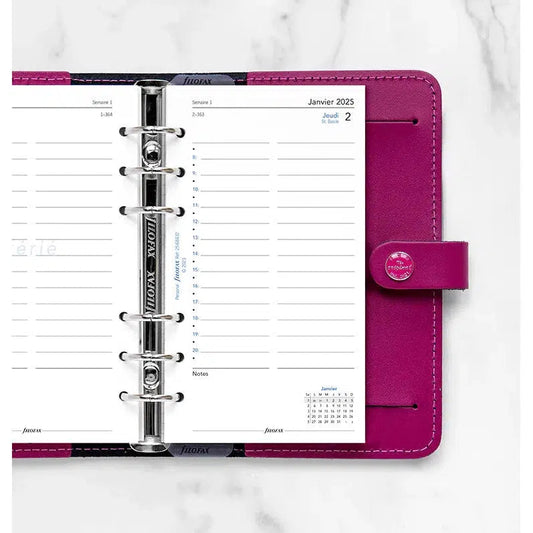 FFX Personal Agenda Jour par Page - français FILOFAX-Recharge Agenda-Filofax-Papeterie du Dôme