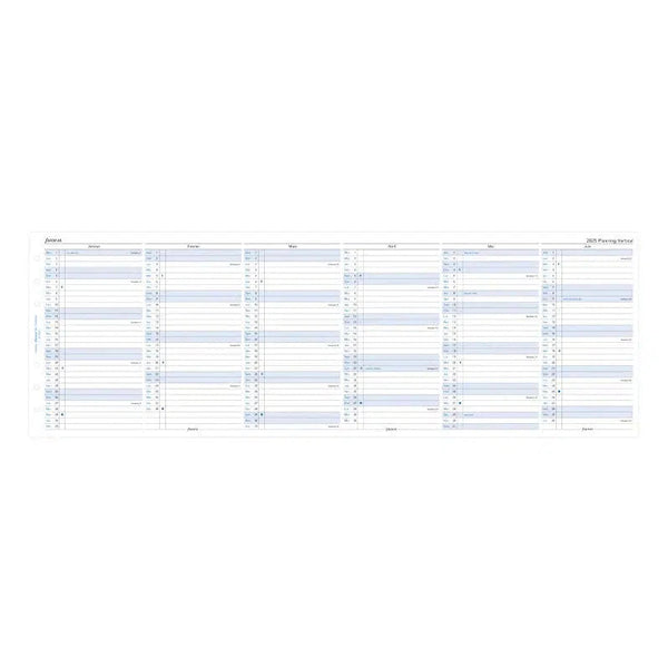 FFX Personal Agenda Planning Vertical FR-Recharge-Filofax-Papeterie du Dôme