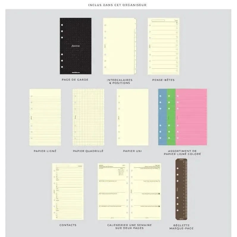 FFX Personal Heritage Compact-Organiseur-Filofax-Papeterie du Dôme