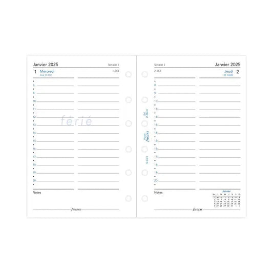 FFX Pocket Agenda 1 jour/page FILOFAX-Recharge-Filofax-Papeterie du Dôme
