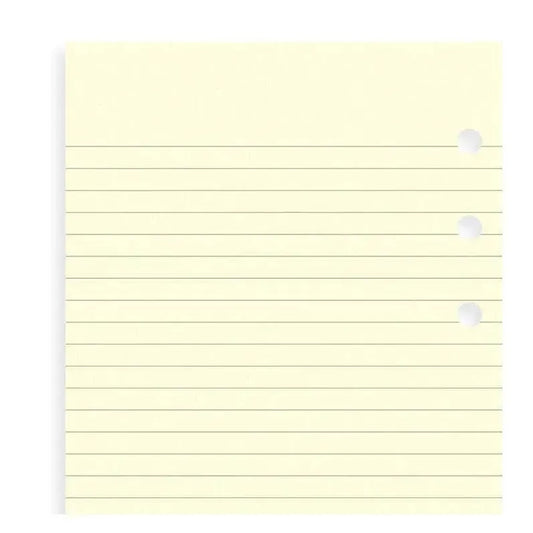 FFX Pocket Recharge Feuilles Lignées Crème-Filofax-Papeterie du Dôme