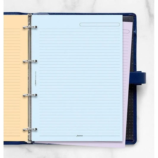 FFX Recharge A4 Feuilles Couleurs Assorties-Recharge-Filofax-Papeterie du Dôme