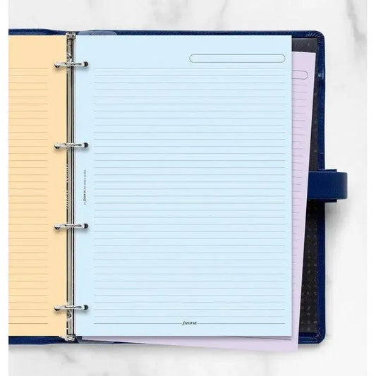 FFX Recharge A4 Feuilles Couleurs Assorties-Recharge-Filofax-Papeterie du Dôme