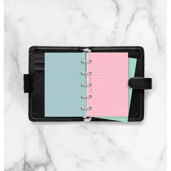 FFX Recharge Mini Feuilles Lignées Assorties Pastel-Recharge-Filofax-Papeterie du Dôme