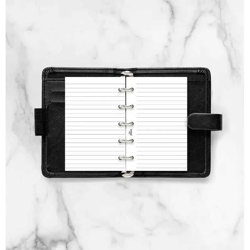 FFX Recharge Mini Feuilles Lignées Blanc-Recharge-Filofax-Papeterie du Dôme