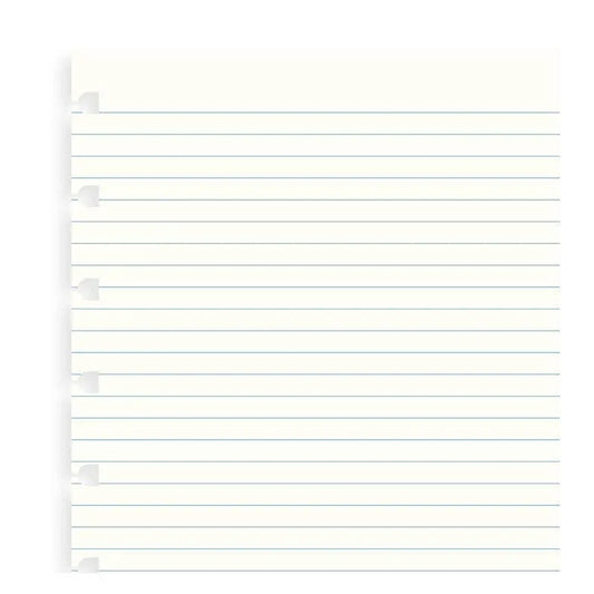 FFX Recharge Notebook Lignée Blanc A5-Recharge Notebook-Filofax-Papeterie du Dôme