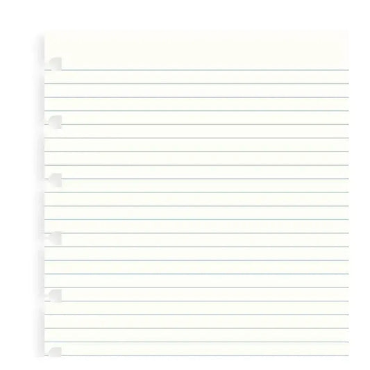 FFX Recharge Notebook Lignée Blanc A5-Recharge Notebook-Filofax-Papeterie du Dôme