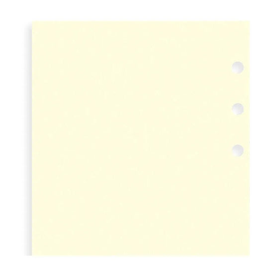 FFX Recharge Personal Feuilles Unies Crème-Autres Recharges Agenda-Filofax-Papeterie du Dôme