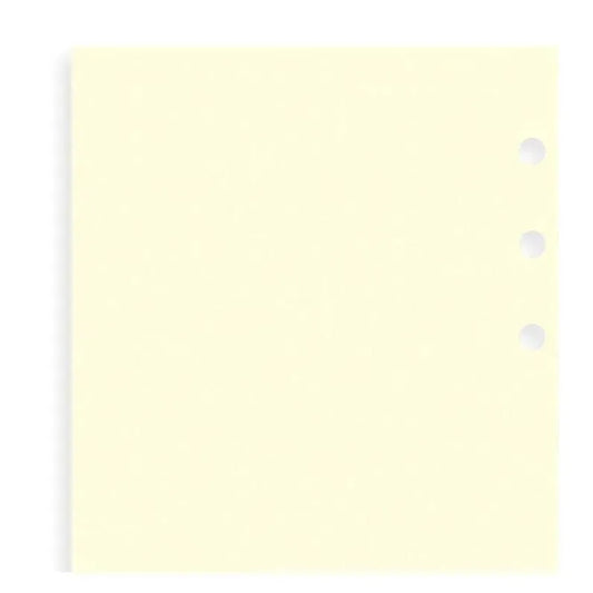 FFX Recharge Personal Feuilles Unies Crème-Autres Recharges Agenda-Filofax-Papeterie du Dôme