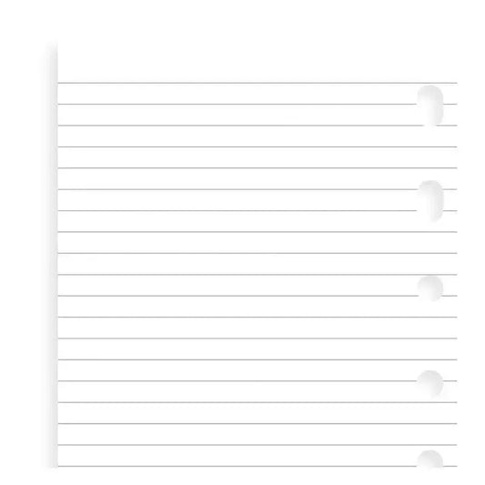 FFX Recharge Pocket Feuilles Lignées Blanches x100-Autres Recharges Agenda-Filofax-Papeterie du Dôme