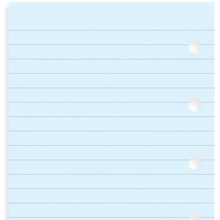 FFX Recharge Pocket Feuilles Lignées-Autres Recharges Agenda-Filofax-Bleues-Papeterie du Dôme