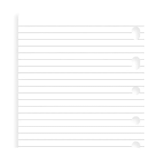 FFX Recharge Pocket Feuilles Lignées Bloc-Notes Blanc-Autres Recharges Agenda-Filofax-Papeterie du Dôme