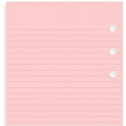 FFX Recharge Pocket Feuilles Lignées-Autres Recharges Agenda-Filofax-Roses-Papeterie du Dôme