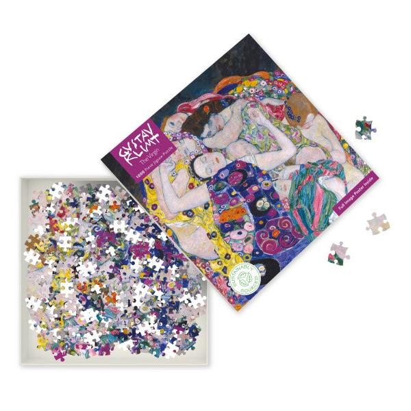 FTL Puzzle 1000 Pièces-Puzzle-Flame Tree Publishing-Gustav Klimt: The Virgin-Papeterie du Dôme