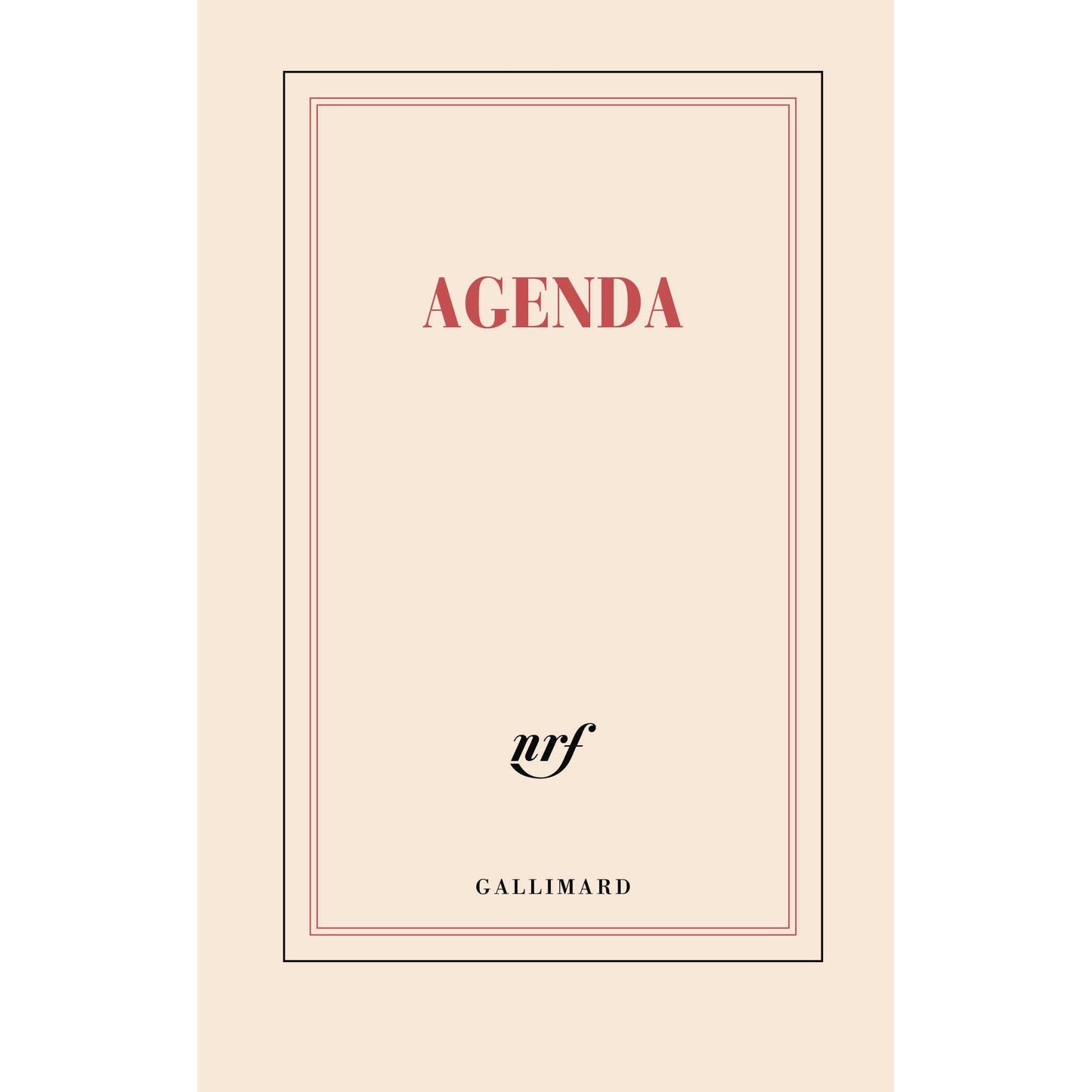 GLMR Agenda Littéraire-Agenda-Gallimard-Papeterie du Dôme