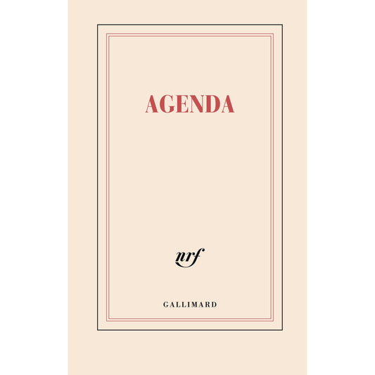 GLMR Agenda Littéraire-Agenda-Gallimard-Papeterie du Dôme
