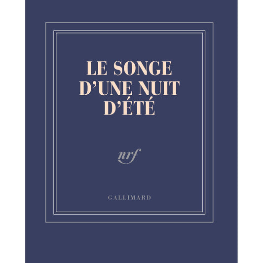 GLMR Carnet "Le Songe d'une nuit d'été" Ligné-Carnet-Gallimard-Papeterie du Dôme
