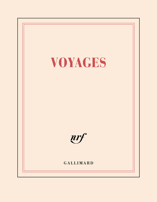 GLMR Carnet "Voyages" Ligné-Carnet-Gallimard-Papeterie du Dôme