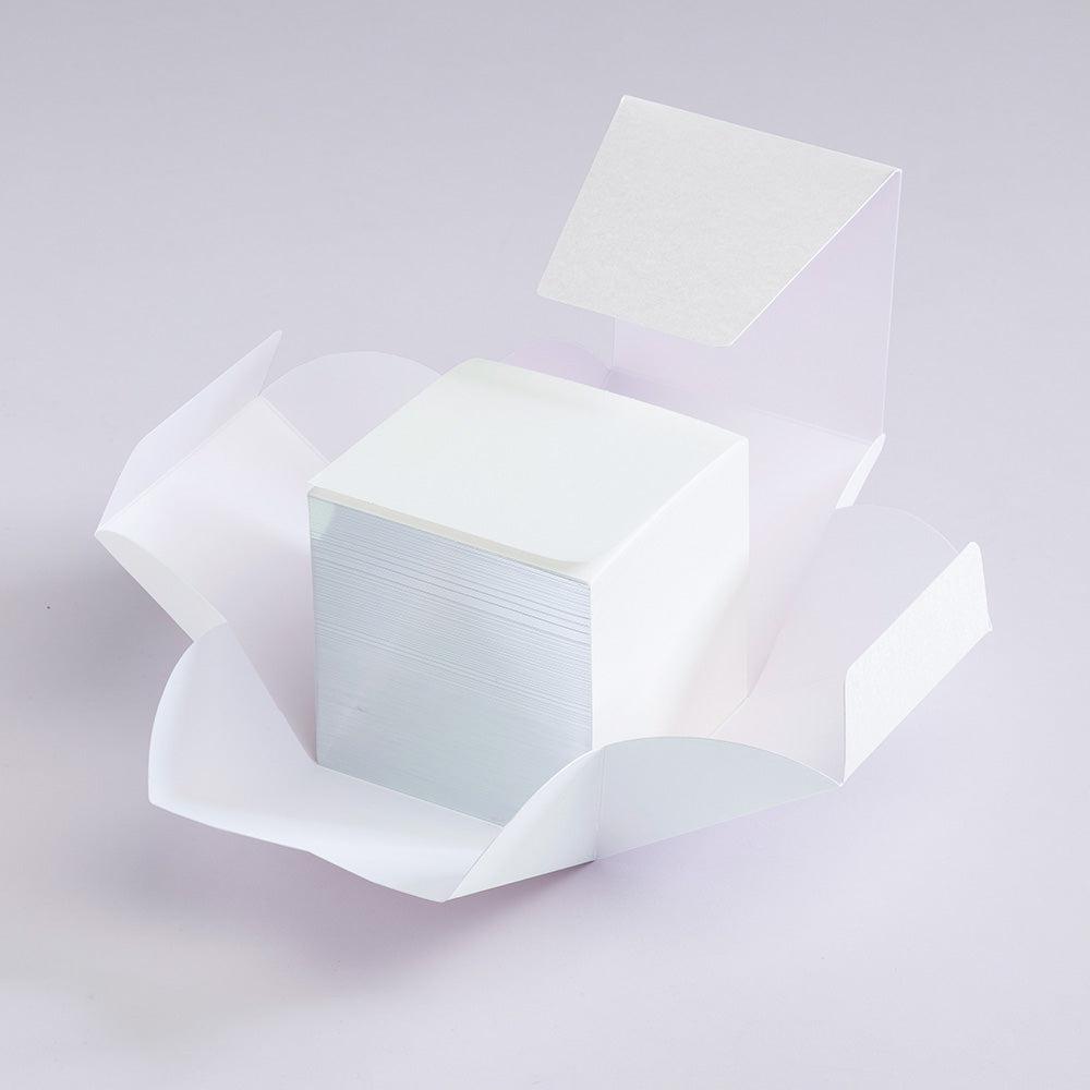 GMUND Bloc Cube S-Bloc Papier-Gmund-Argent-Papeterie du Dôme