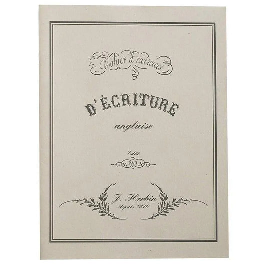 Herbin Cahier d'Exercices et d'Écriture Anglaise-Cahier-Herbin-Papeterie du Dôme