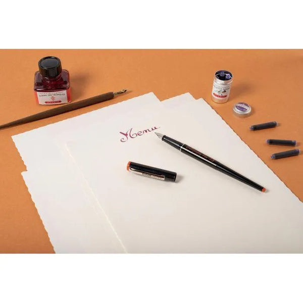 Herbin Vélin pur Coton 10 feuilles-Papier-Herbin-Papeterie du Dôme