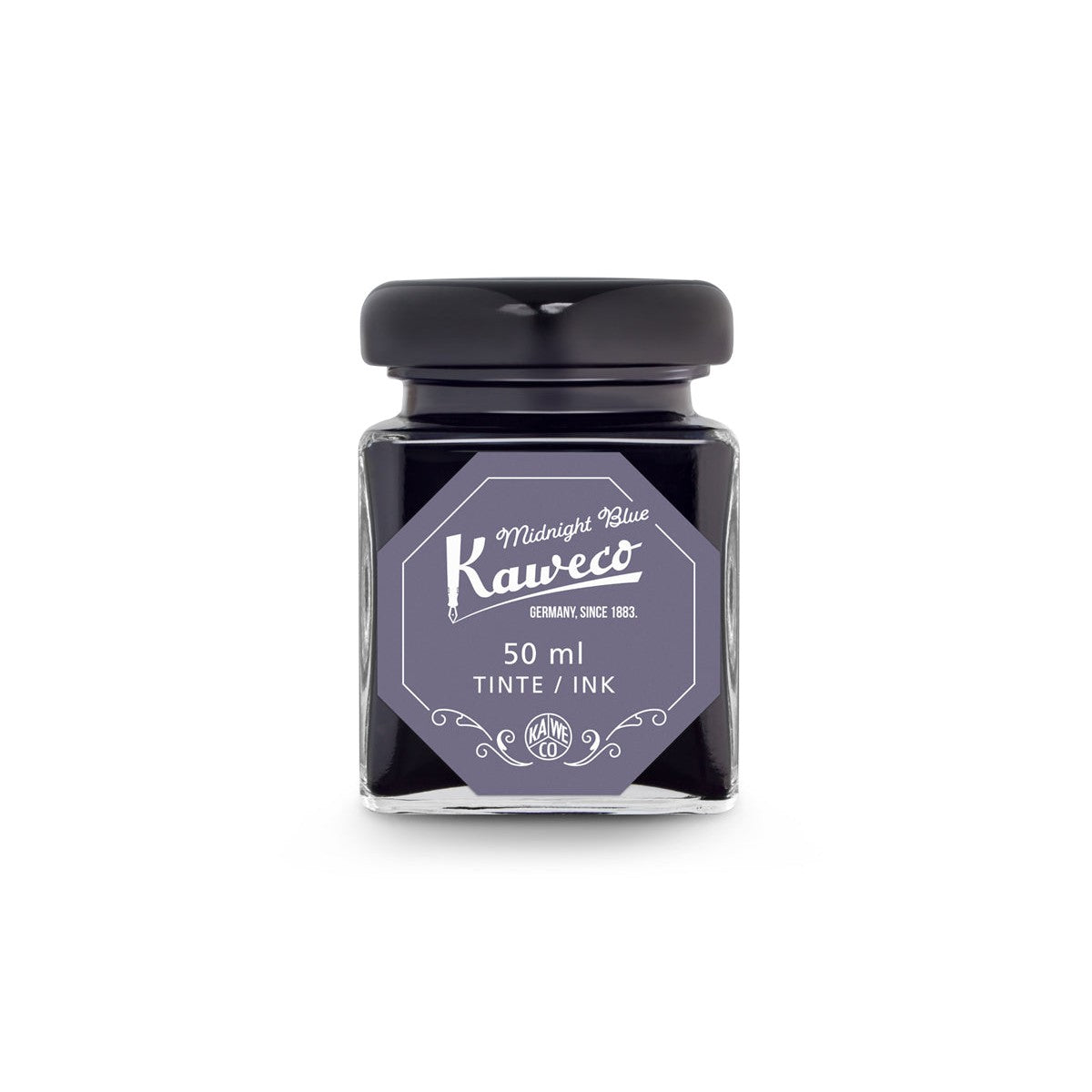 KWC Flacon Encre-Encre-Kaweco-Bleu nuit-Papeterie du Dôme