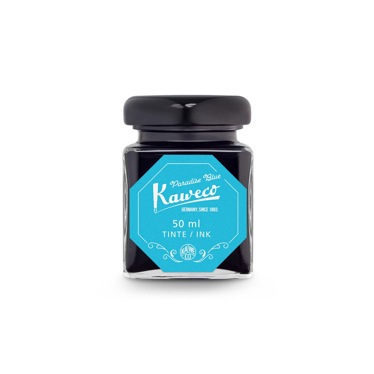 KWC Flacon Encre-Encre-Kaweco-Bleu paradise-Papeterie du Dôme