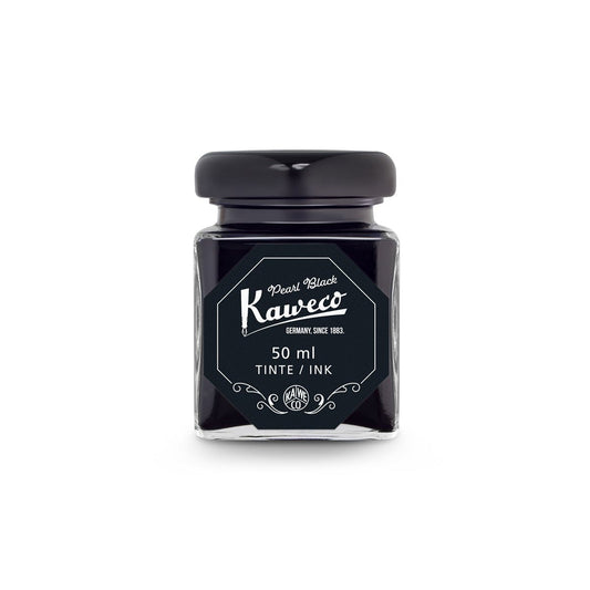 KWC Flacon Encre-Encre-Kaweco-Noir perle-Papeterie du Dôme