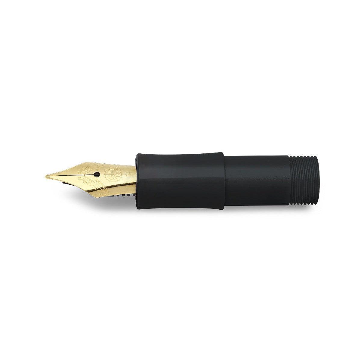 KWC Plume Classic Sport Plaquée Or-Bloc plume-Kaweco-Noir-EF Extra Fin-Papeterie du Dôme