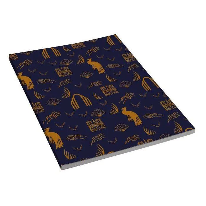 LALO Bloc A5 100 ans 50 feuilles-Bloc-Lalo-Bleu-Papeterie du Dôme