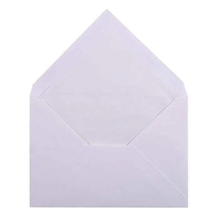 LALO Vergé 25 Enveloppes C6 Doublées-Enveloppes-Lalo-Extra Blanc-Papeterie du Dôme