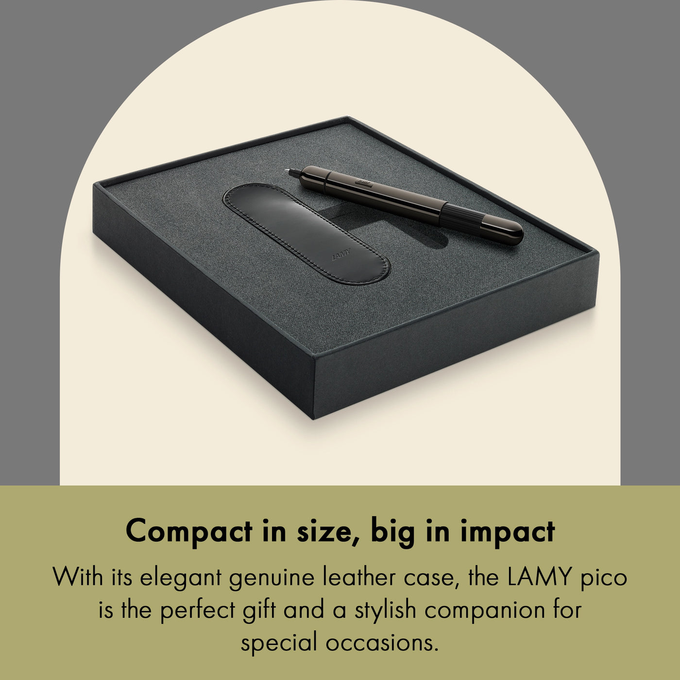 LAMY Pico Lx Ruthénium Parure Stylo Bille-Stylo Bille-Lamy-Papeterie du Dôme