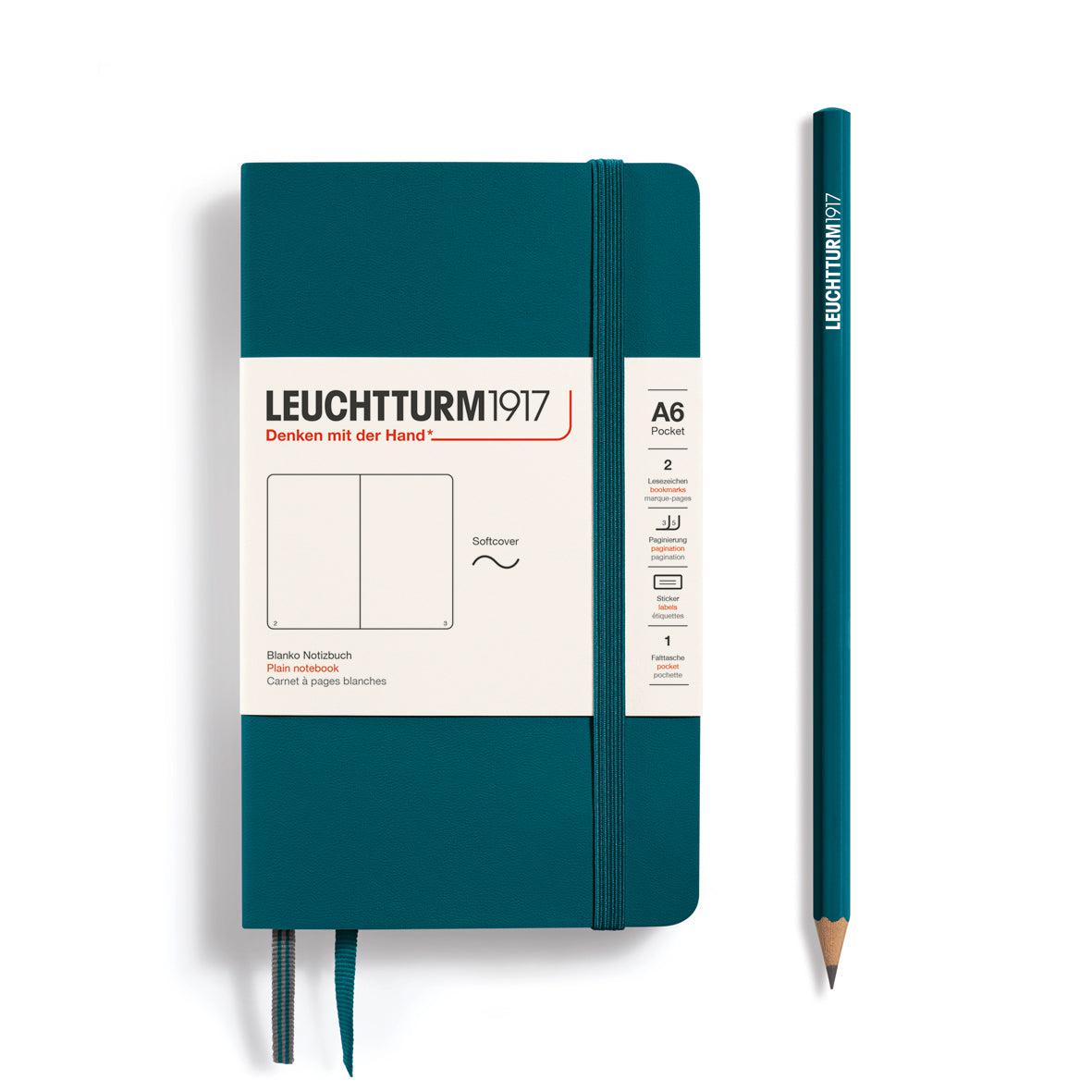 LCHT A6 Souple Blanc-Carnet-Leuchtturm 1917-Papeterie du Dôme