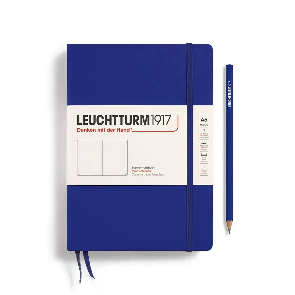 LCHT Carnet A5 Rigide Blanc-Carnet-Leuchtturm 1917-Ink-A5-Blanc-Papeterie du Dôme