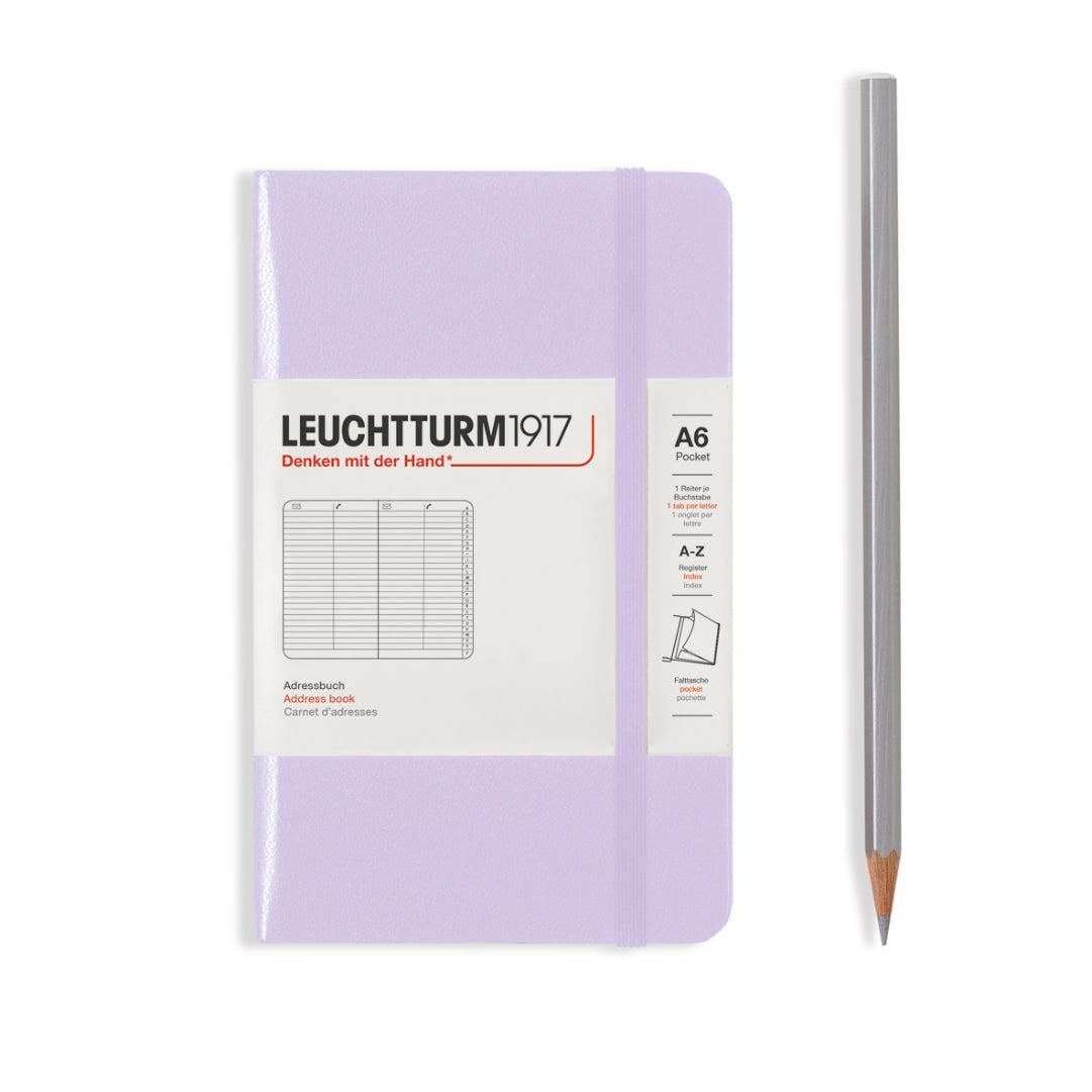 LCHT Carnet d'Adresses-Carnet-Leuchtturm 1917-A6-Adresse-Lilac-Papeterie du Dôme