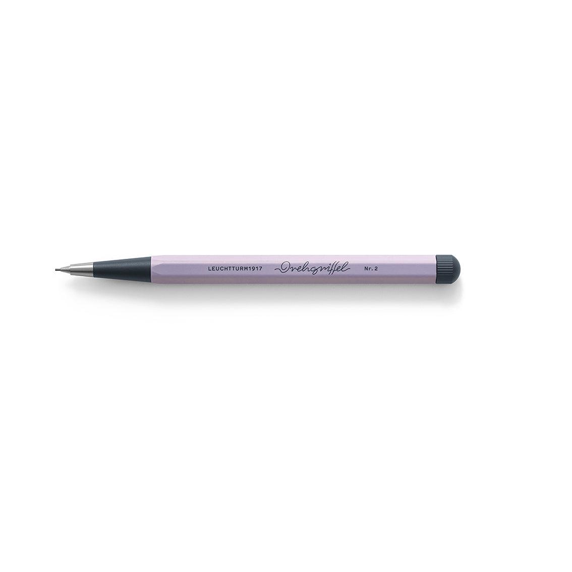 LCHT Drehgriffel Nr.2 Porte-Mines-Stylo Bille-Leuchtturm 1917-Lilac-Papeterie du Dôme