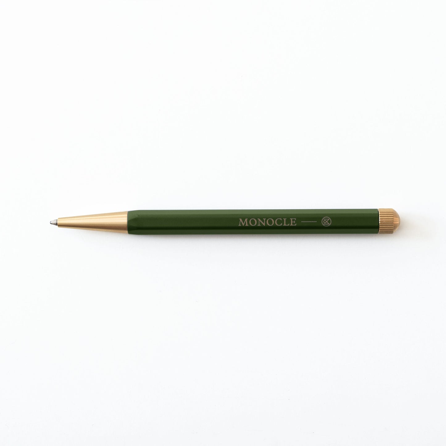 LCHT Monocle Stylo Drehgriffel Nr.1-Stylo Bille-Leuchtturm 1917-Olive-Papeterie du Dôme