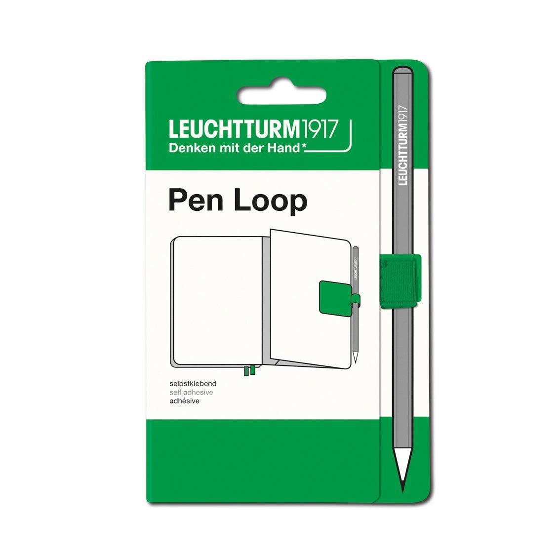 LCHT Pen Loop-Accessoire-Leuchtturm 1917-Spring Leaf-Papeterie du Dôme
