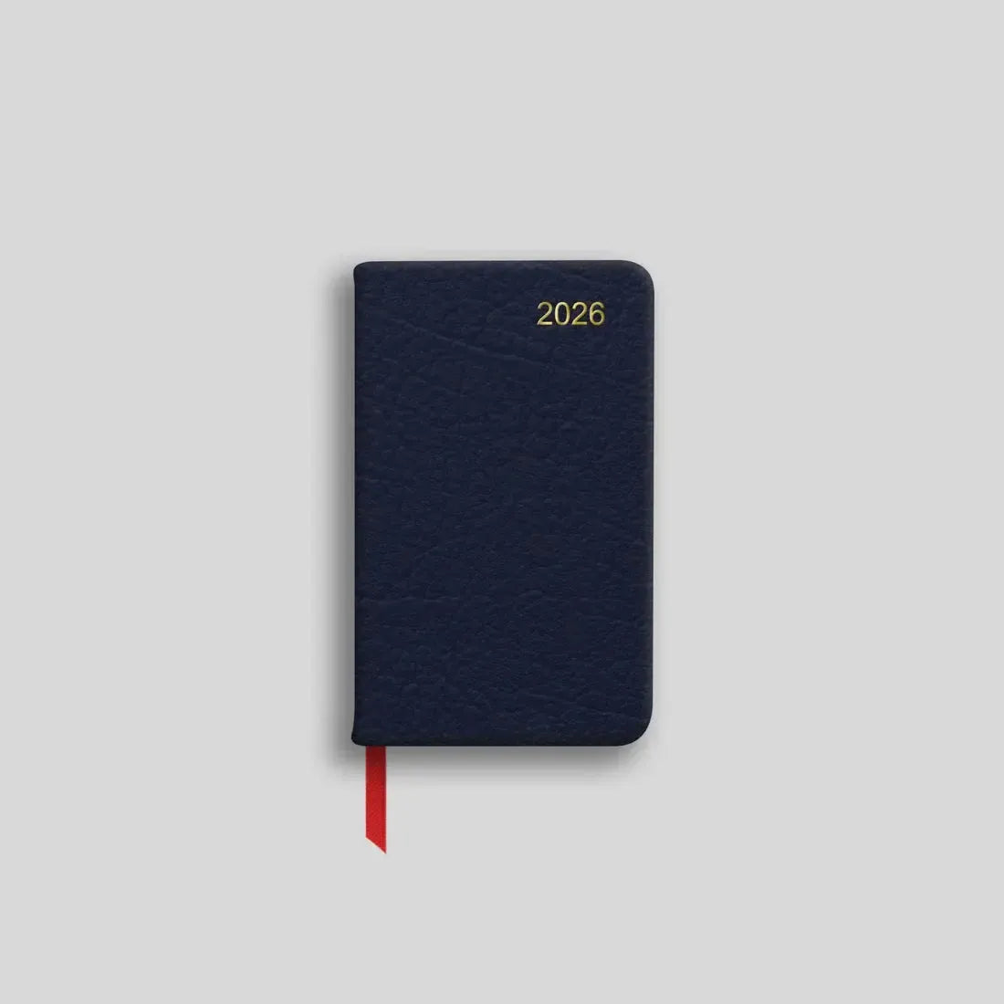 LSM Agenda Canterbury Semainier A7-Agenda-Leathersmith of London-2026-Bleu marine-Papeterie du Dôme