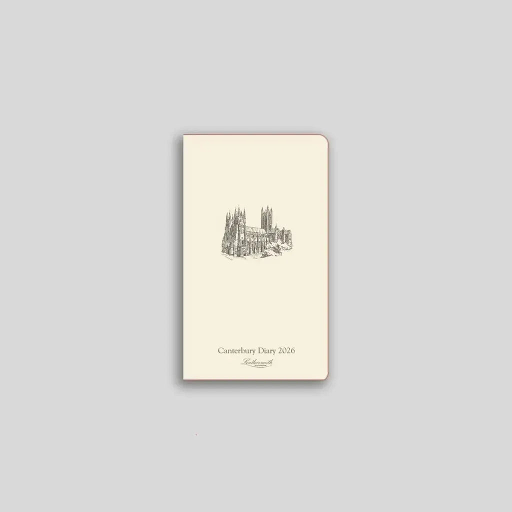 LSM Agenda Canterbury Semainier A7-Agenda-Leathersmith of London-Papeterie du Dôme