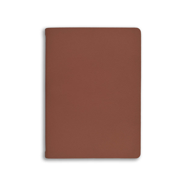 LSM Notebook Ligné Islington-Carnet-Leathersmith of London-Caramel-Papeterie du Dôme