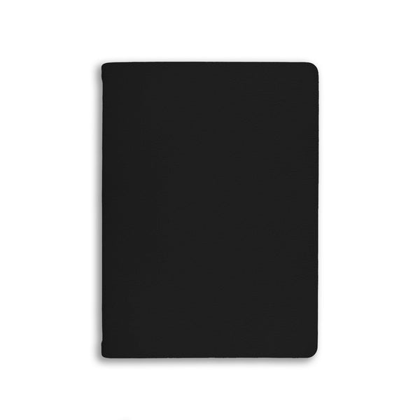 LSM Notebook Ligné Islington-Carnet-Leathersmith of London-Noir-Papeterie du Dôme
