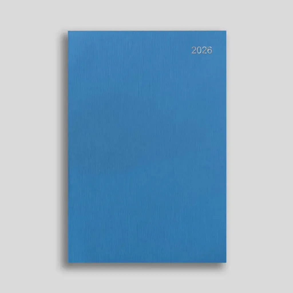 LSM Recharge Agenda Mayfair-Recharge Agenda-Leathersmith of London-2026-Bleu Capri-Papeterie du Dôme