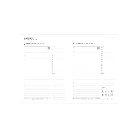 Letts Agenda Colour Block A5 Journalier Académique-Agenda-Letts-Papeterie du Dôme