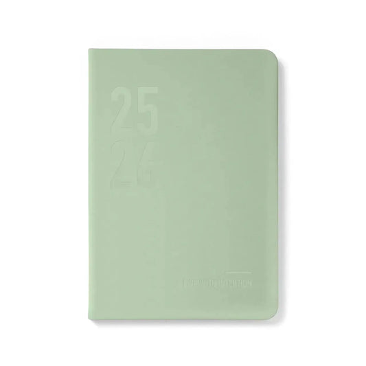 Letts Agenda Conscious A5 Journalier Académique-Agenda-Letts-2025-2026-Sage-Papeterie du Dôme