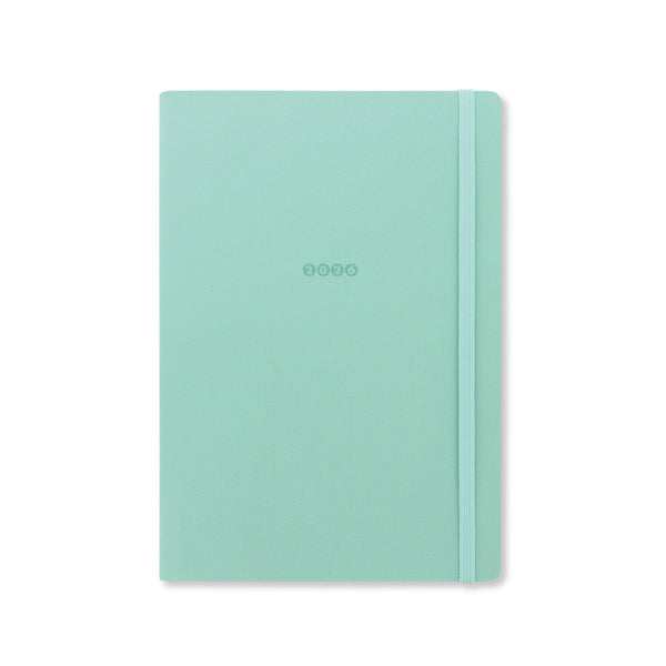Letts Agenda Edge A5 Semainier + Note-Agenda-Letts-2026-Duck egg-Papeterie du Dôme