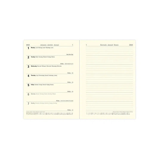 Letts Agenda Edge A6 Semainier + Notes-Agenda-Letts-Papeterie du Dôme