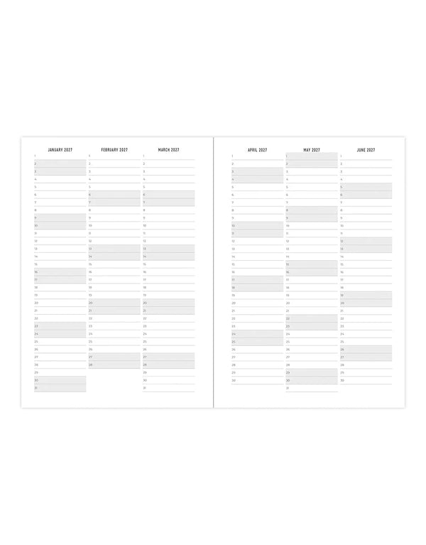 Letts Agenda Endless Summer A6 Semainier-Agenda-Letts-Papeterie du Dôme