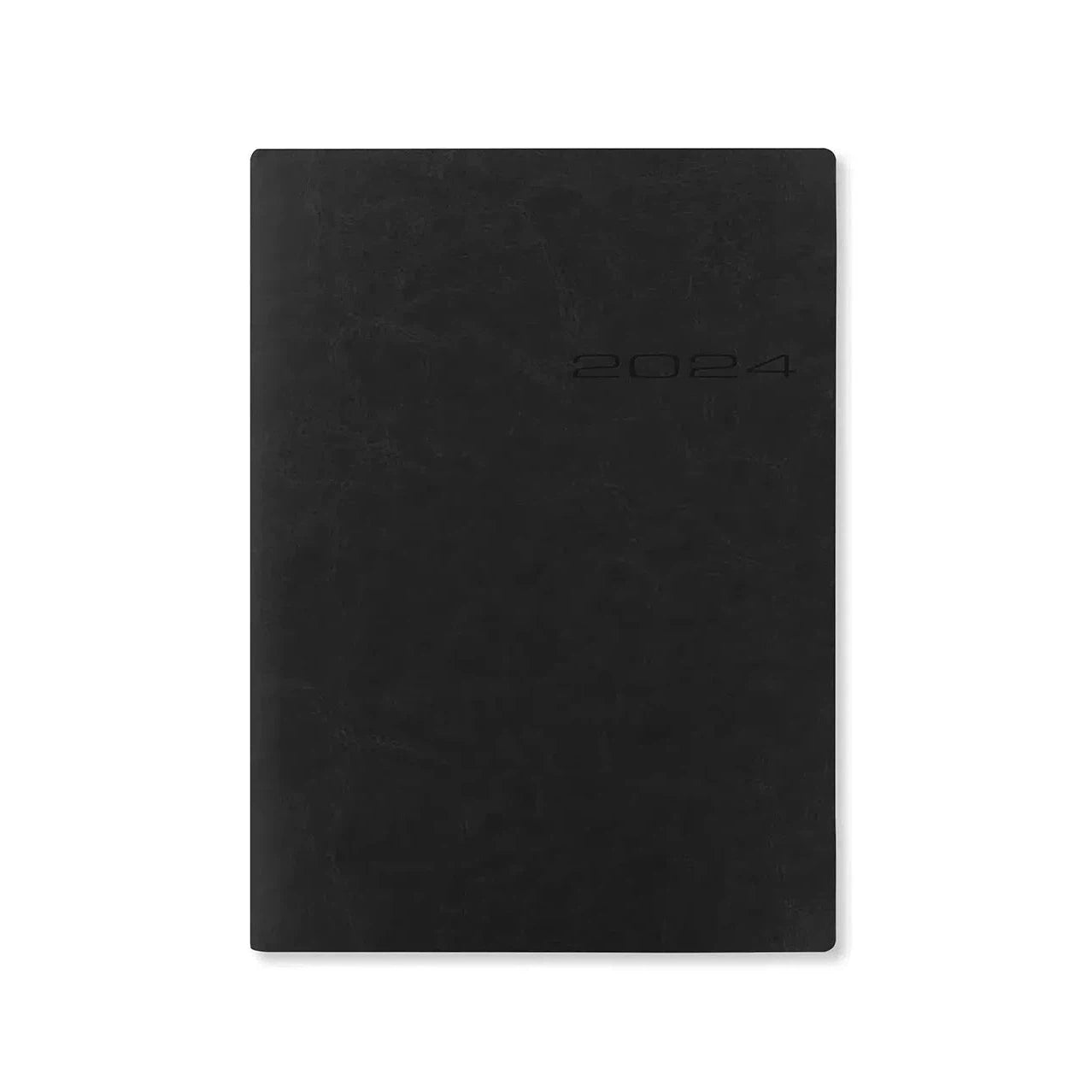 Letts Agenda Lecassa A5 1 Jour par Page-Agenda-Letts-2024-Noir-Papeterie du Dôme