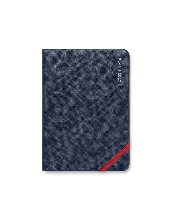 Letts Agenda Serene A6 Semainier-Agenda-Letts-2027-Midnight-Papeterie du Dôme